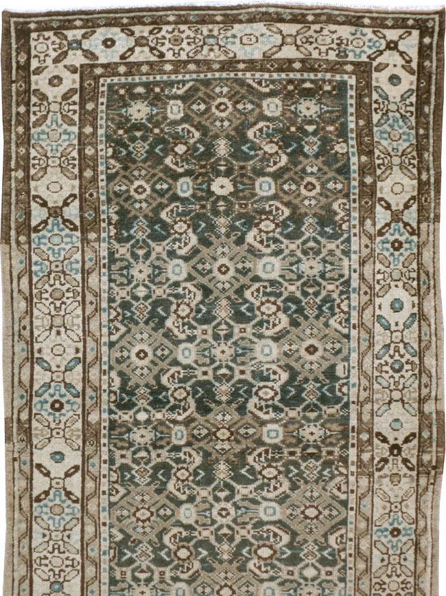 Vintage Persian Malayer Runner (Pair: 1 of 2), No.21973 - Staging