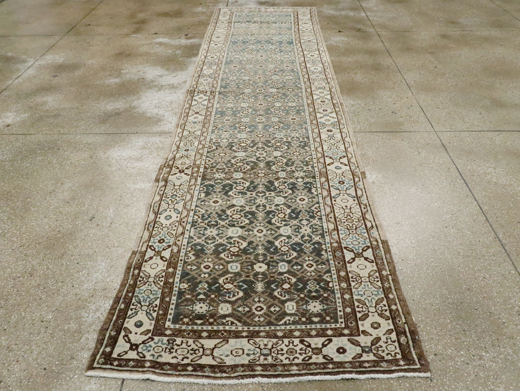 Vintage Persian Malayer Runner (Pair: 1 of 2), No.21973 - Staging