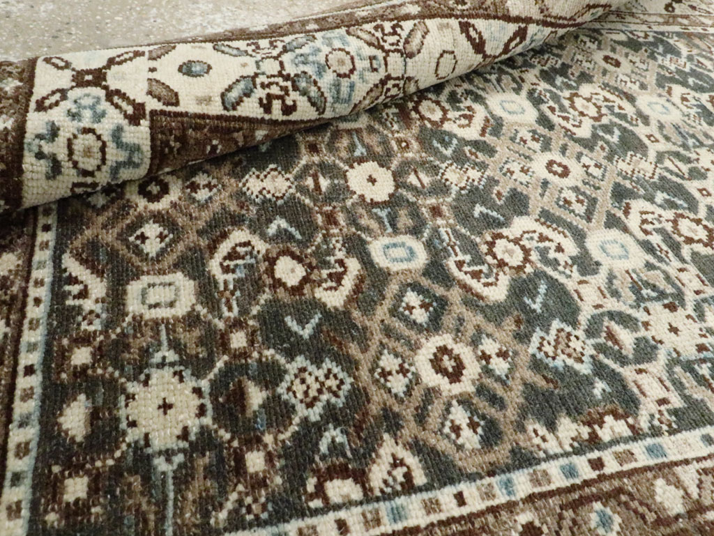 Vintage Persian Malayer Runner (Pair: 1 of 2), No.21973 - Staging