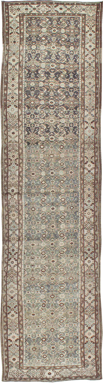 Vintage Persian Malayer Runner (Pair: 2 of 2), No.21974 - Staging