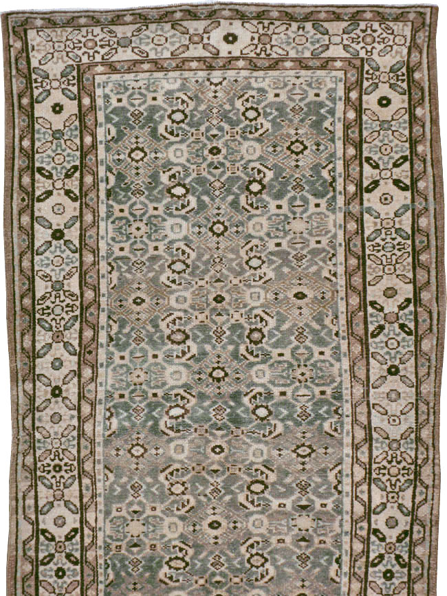Vintage Persian Malayer Runner (Pair: 2 of 2), No.21974 - Staging