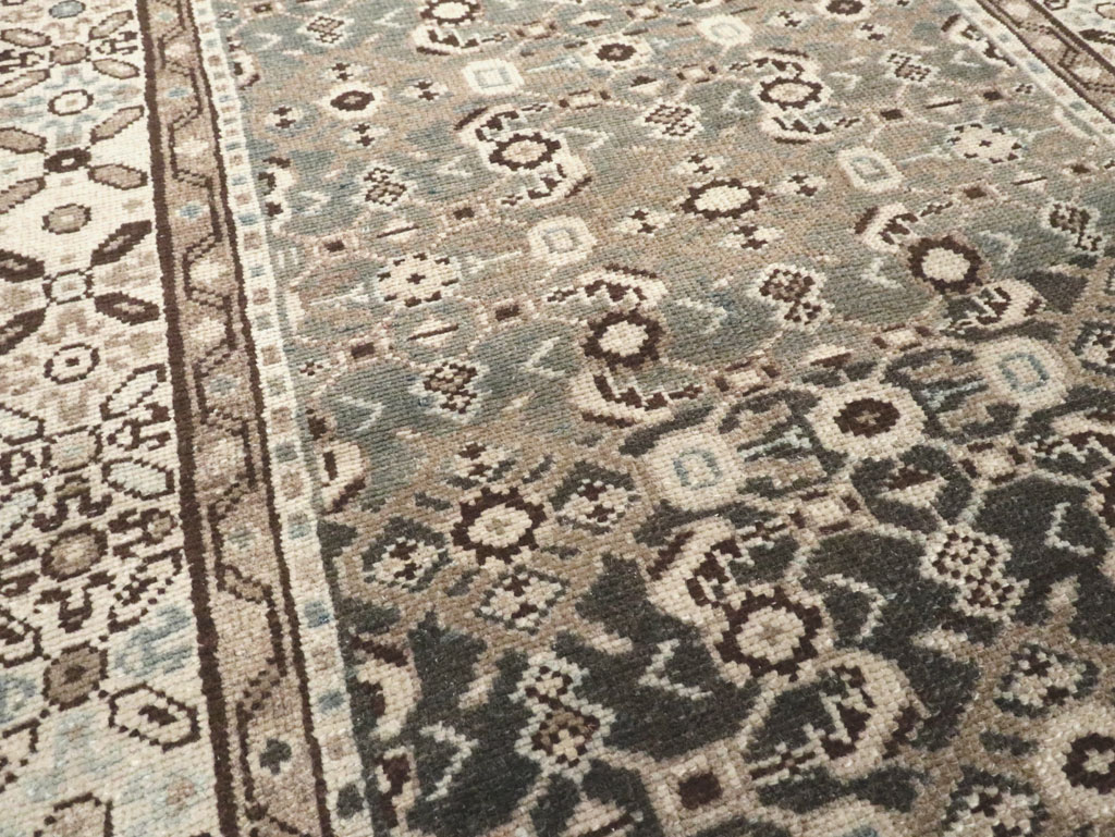 Vintage Persian Malayer Runner (Pair: 2 of 2), No.21974 - Staging