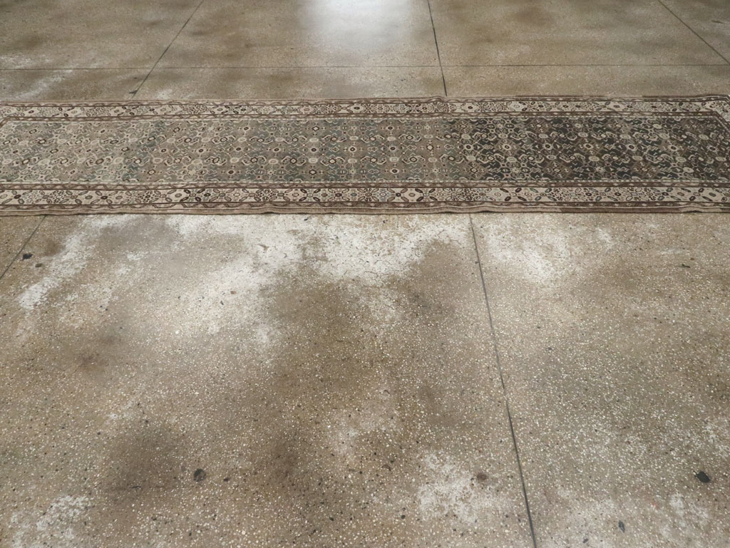 Vintage Persian Malayer Runner (Pair: 2 of 2), No.21974 - Staging