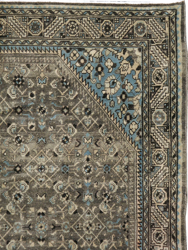 Vintage Persian Malayer Gallery Rug, No.21978 - Staging