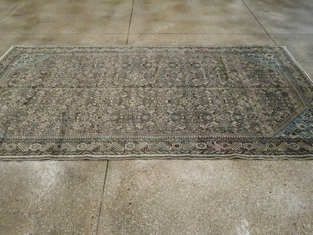 Vintage Persian Malayer Gallery Rug, No.21978 - Staging