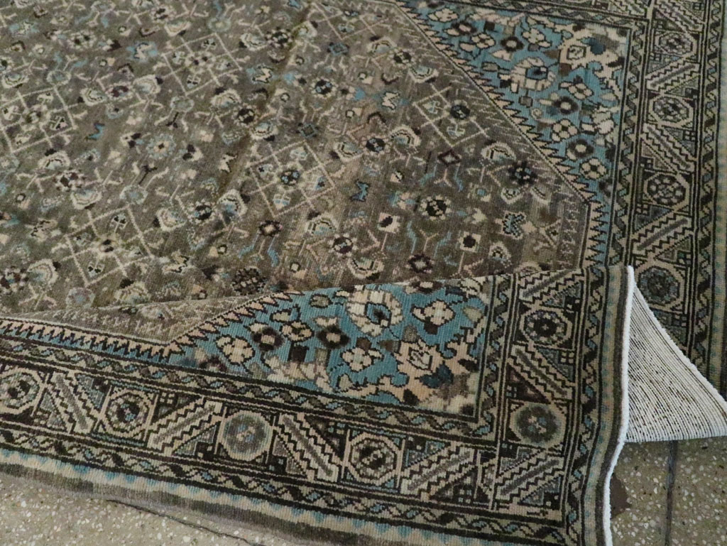 Vintage Persian Malayer Gallery Rug, No.21978 - Staging