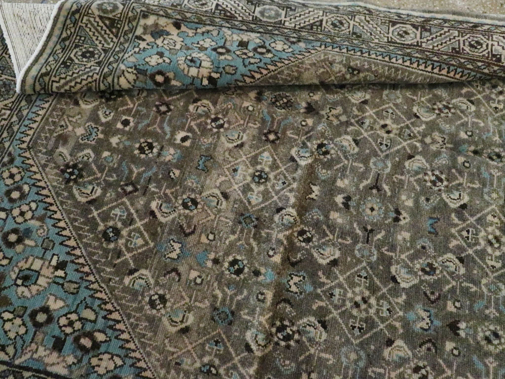 Vintage Persian Malayer Gallery Rug, No.21978 - Staging