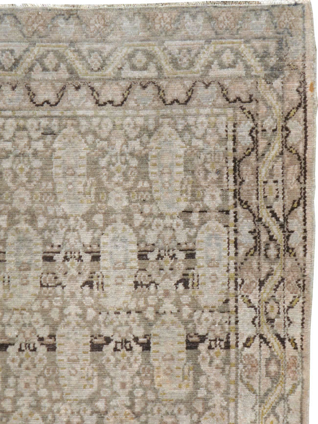 Vintage Persian Malayer Rug, No.21979 - Staging