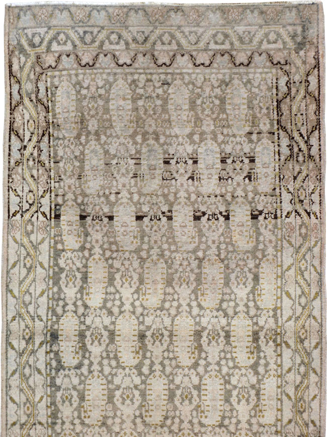 Vintage Persian Malayer Rug, No.21979 - Staging