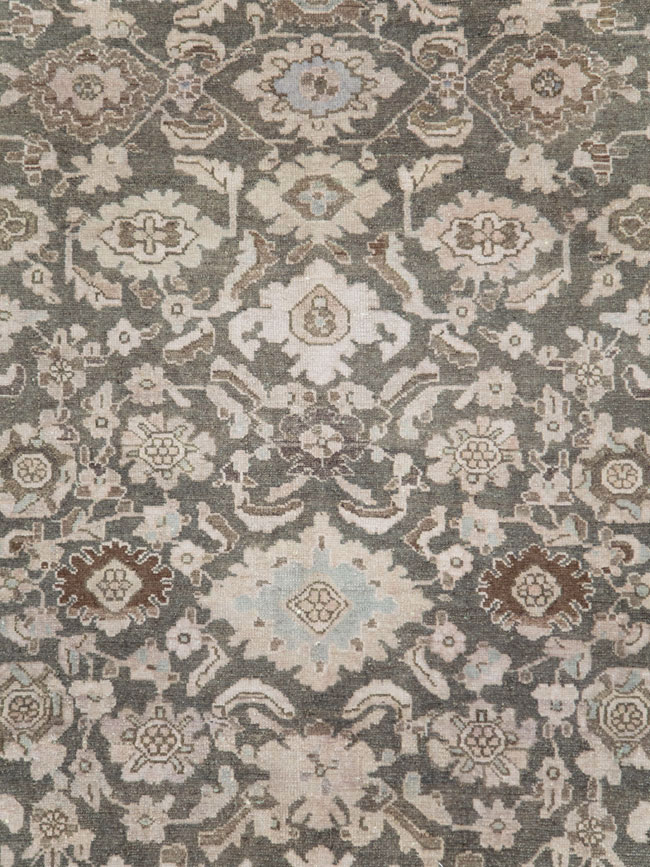Vintage Persian Malayer Carpet, No.21985 - Staging