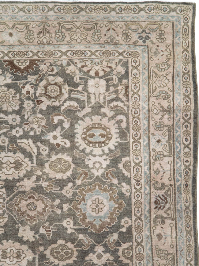 Vintage Persian Malayer Carpet, No.21985 - Staging