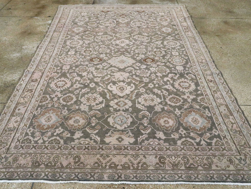 Vintage Persian Malayer Carpet, No.21985 - Staging
