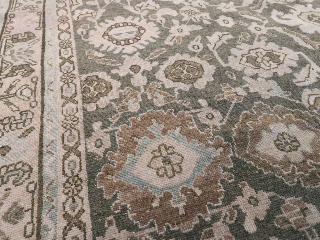 Vintage Persian Malayer Carpet, No.21985 - Staging