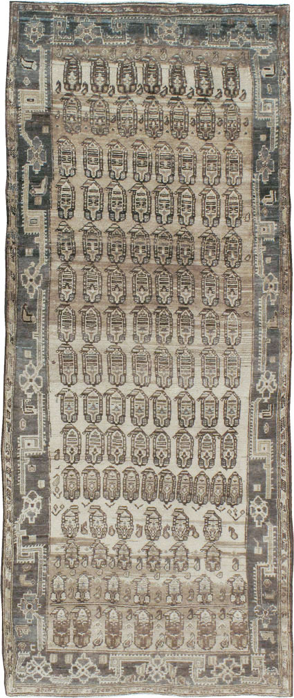 Vintage Persian Malayer Rug, No.21991 - Staging