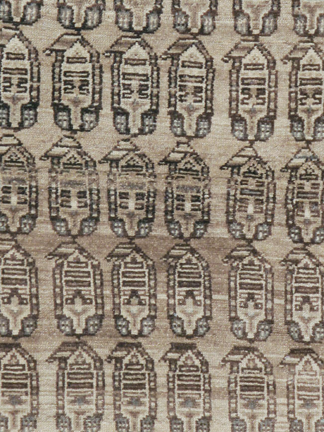 Vintage Persian Malayer Rug, No.21991 - Staging