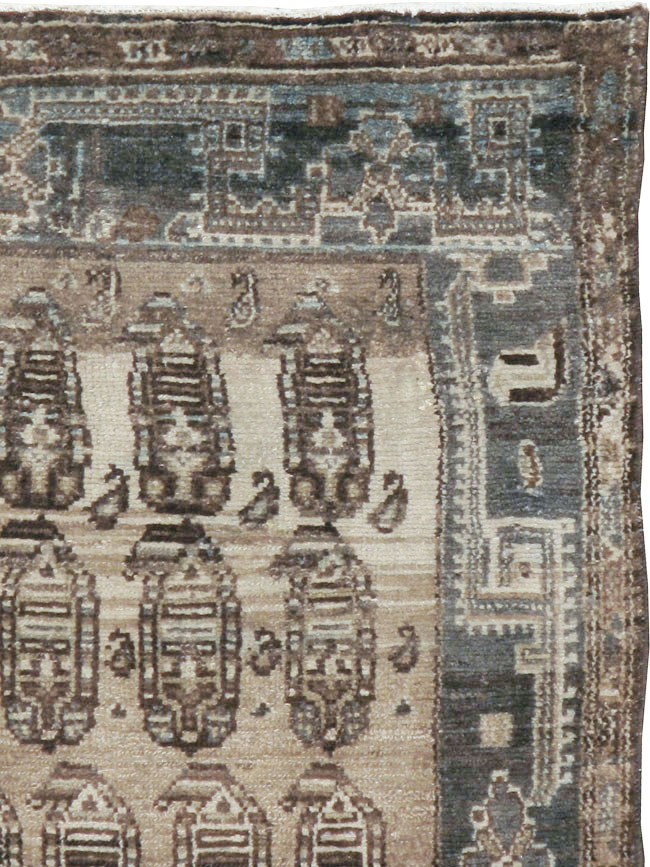 Vintage Persian Malayer Rug, No.21991 - Staging