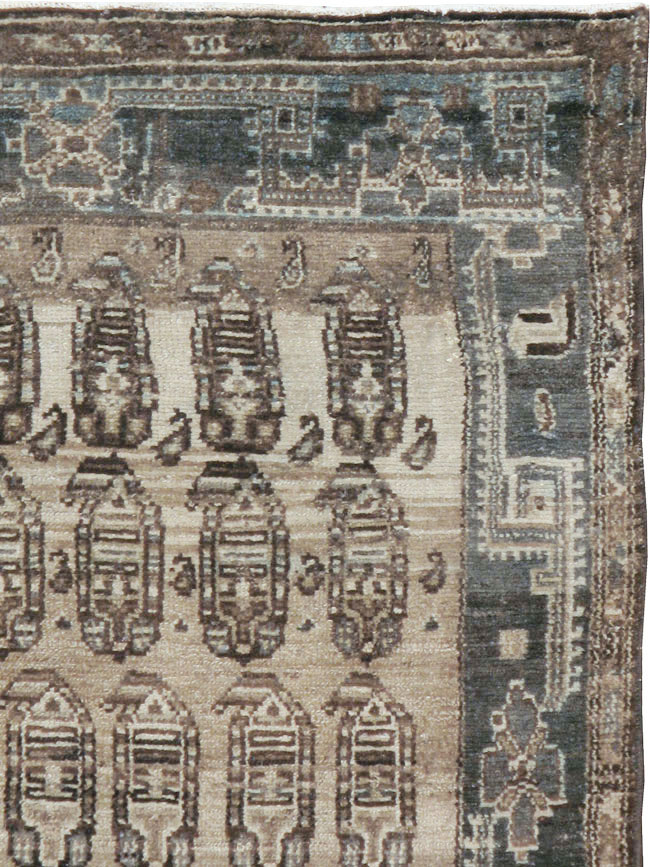 Vintage Persian Malayer Rug, No.21991 - Staging