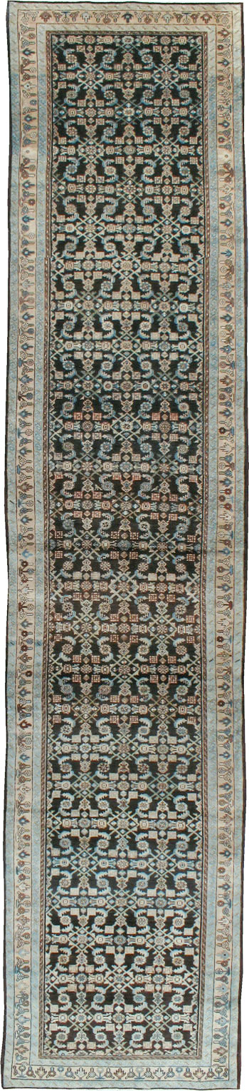 Vintage Persian Malayer Runner, No.21993 - Staging