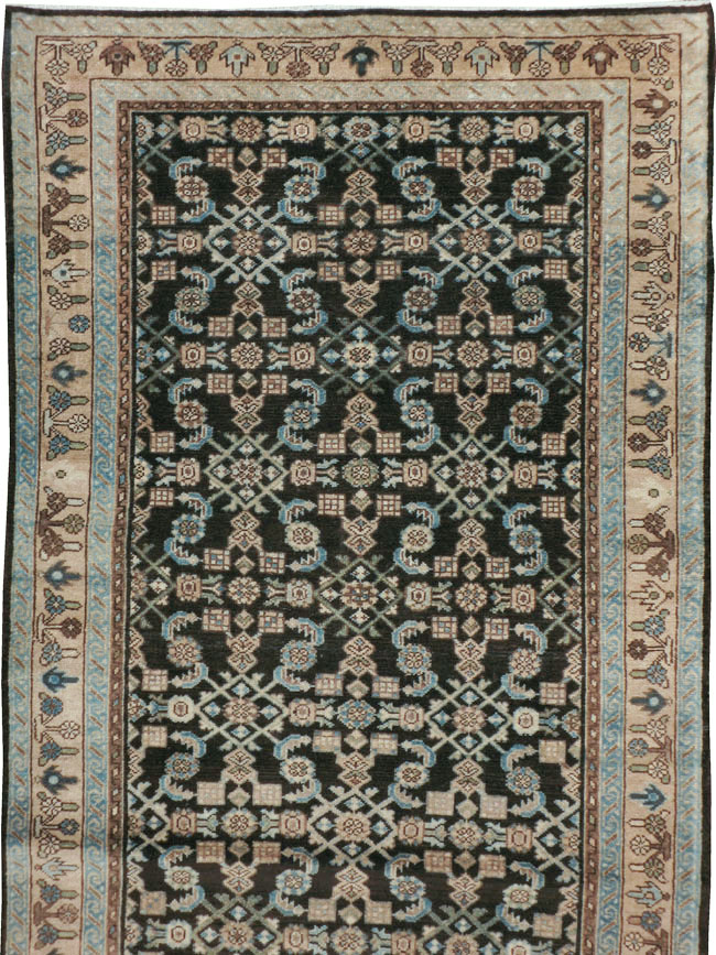 Vintage Persian Malayer Runner, No.21993 - Staging