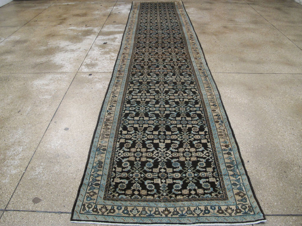Vintage Persian Malayer Runner, No.21993 - Staging