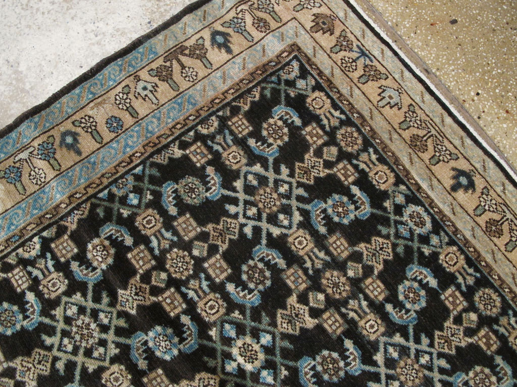 Vintage Persian Malayer Runner, No.21993 - Staging