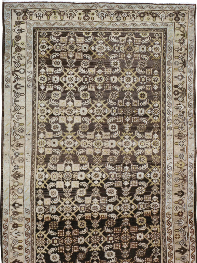 Vintage Persian Malayer Runner, No.21994 - Staging