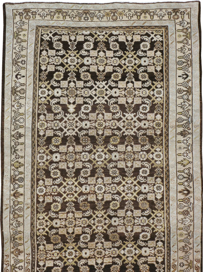 Vintage Persian Malayer Runner, No.21994 - Staging