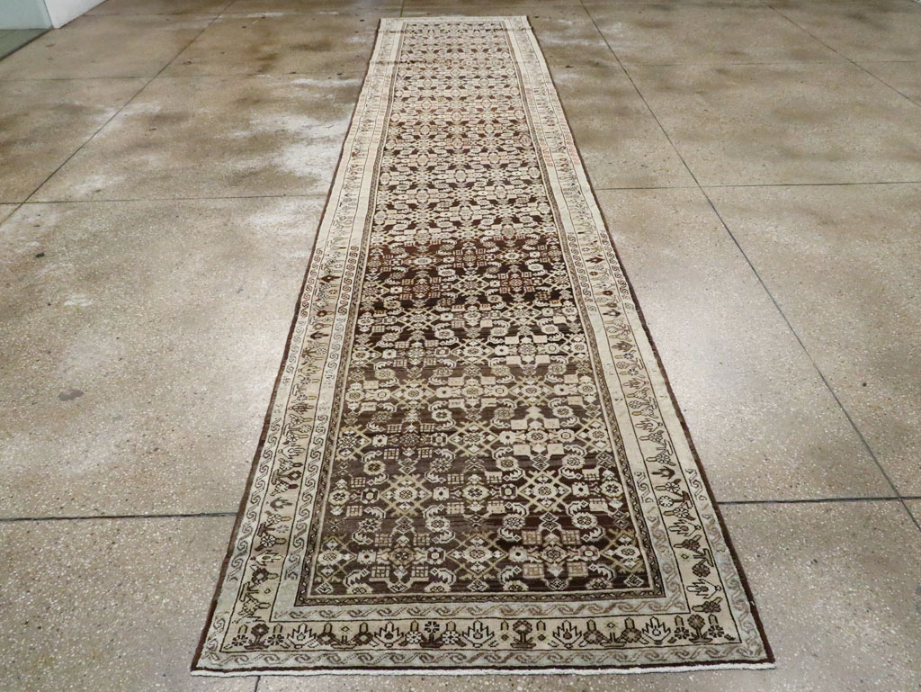 Vintage Persian Malayer Runner, No.21994 - Staging