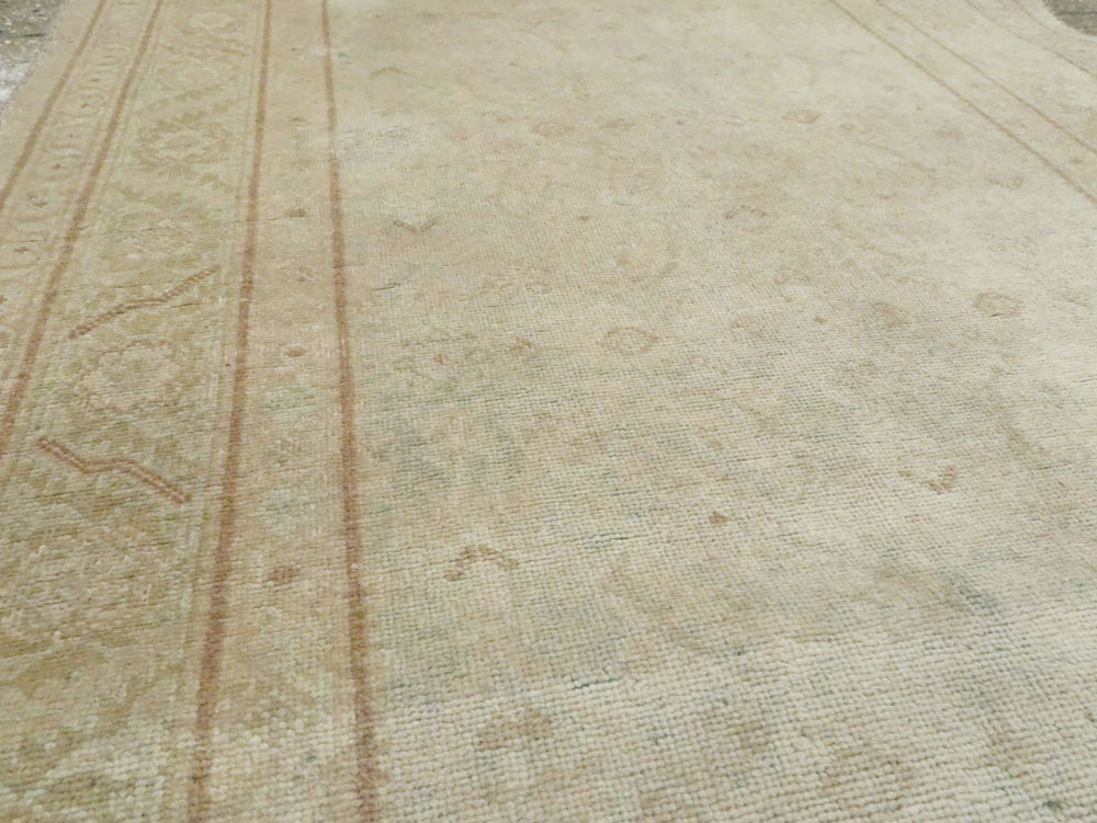 Antique Persian Tabriz Runner, No.22003 - Staging