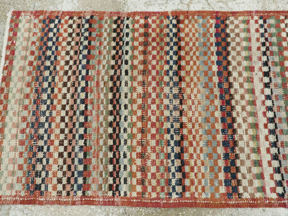 Vintage Turkish Anatolian Runner, No.22023 - Staging