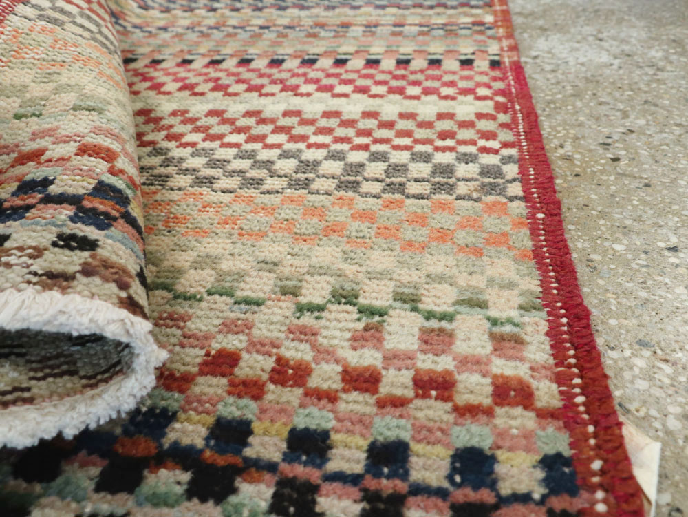 Vintage Turkish Anatolian Runner, No.22023 - Staging