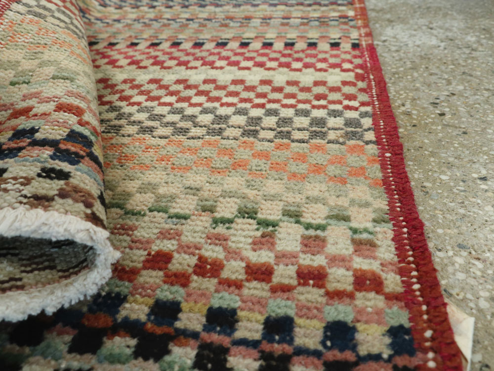 Vintage Turkish Anatolian Runner, No.22023 - Staging