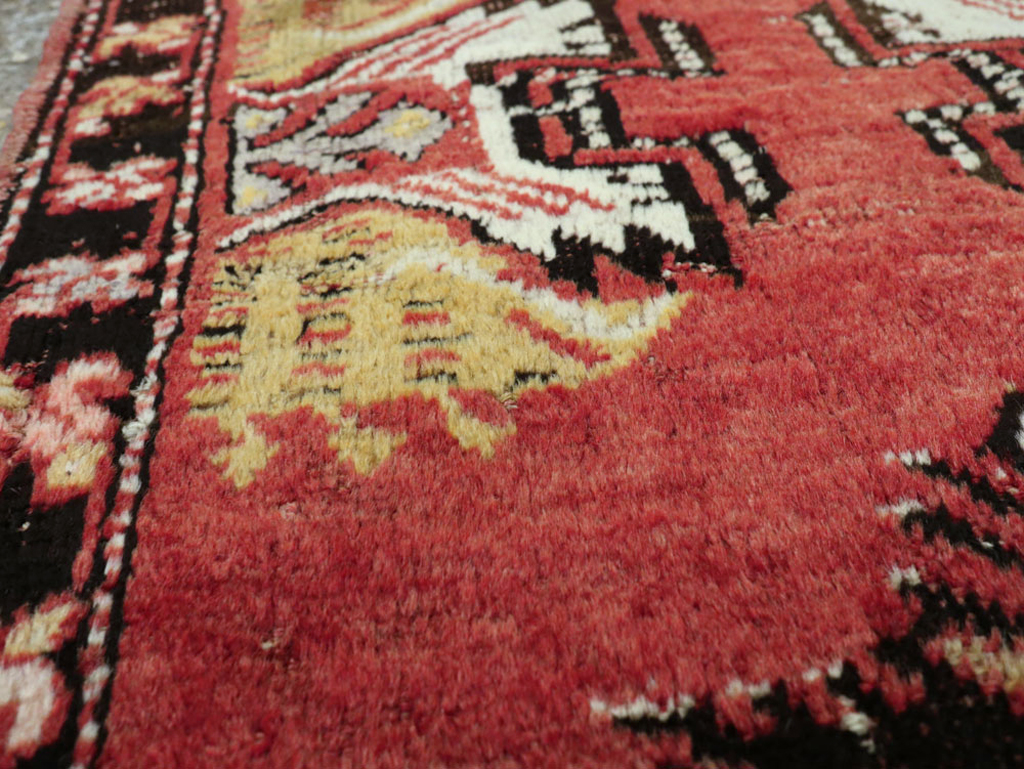 Vintage Turkish Oushak Rug, No.22039 - Staging