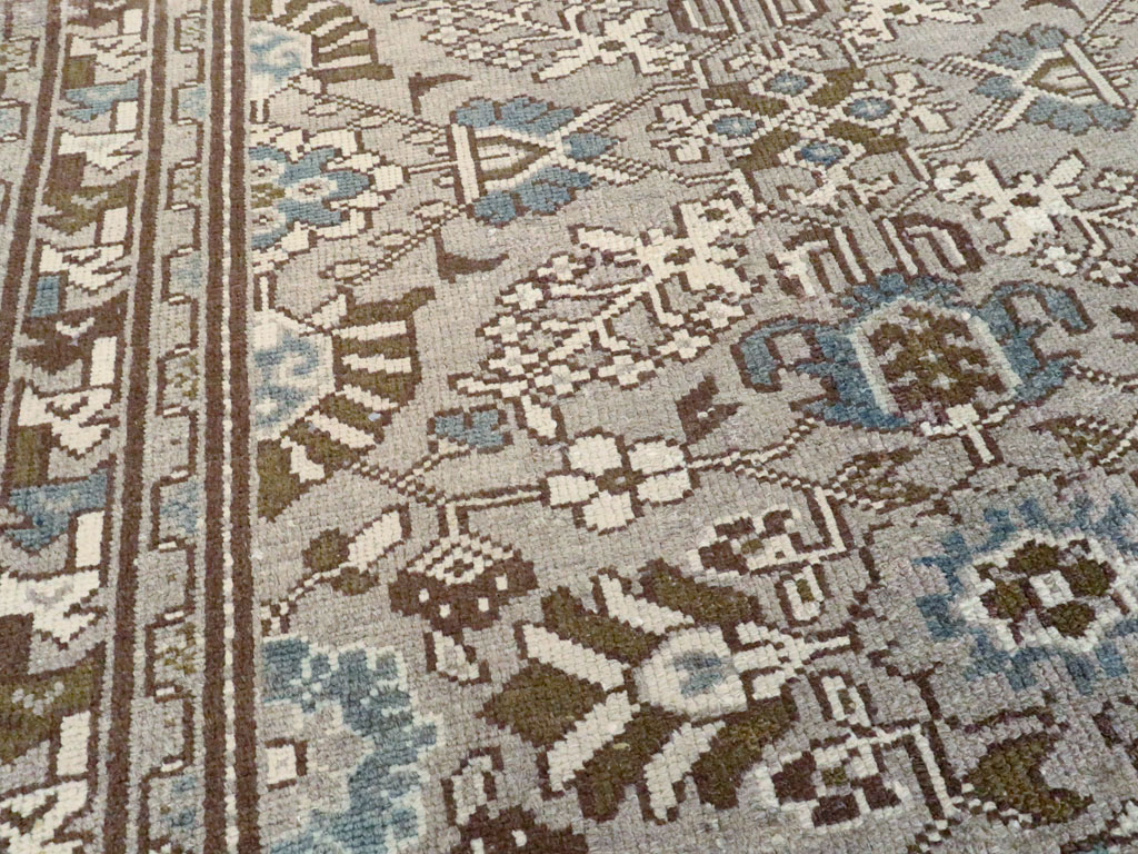 Vintage Persian Malayer Rug, No.22042 - Staging