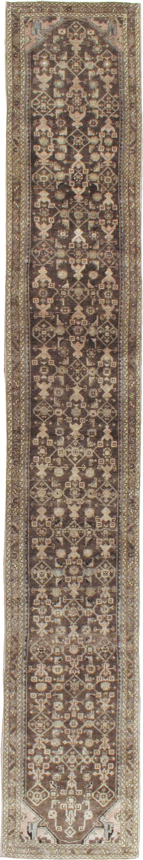 Vintage Persian Malayer Runner, No.22046 - Staging