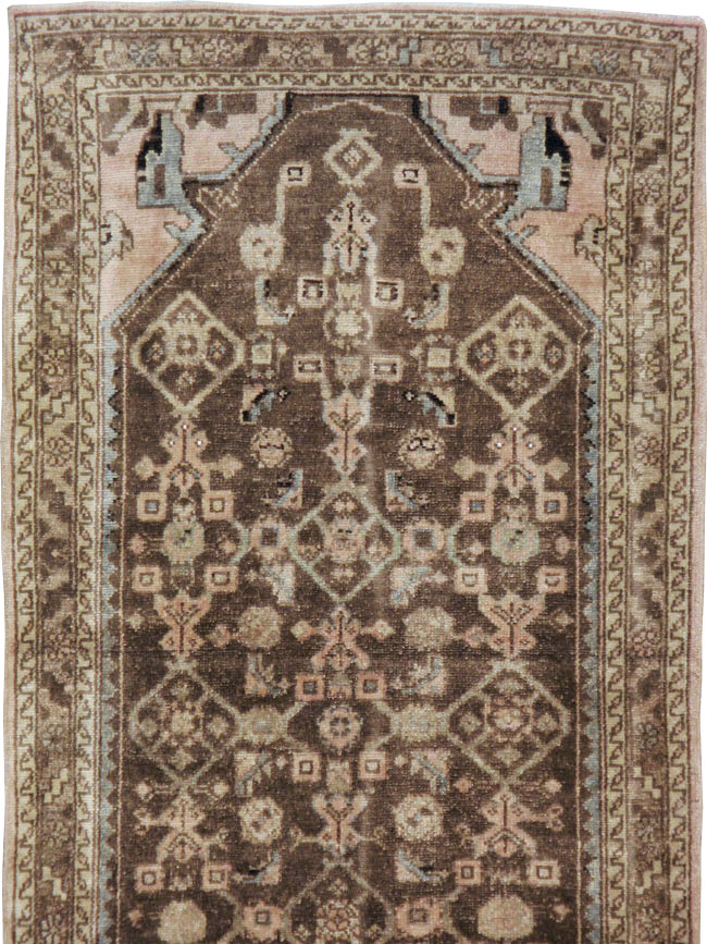 Vintage Persian Malayer Runner, No.22046 - Staging