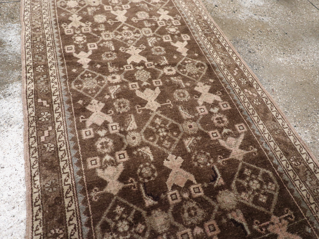 Vintage Persian Malayer Runner, No.22046 - Staging