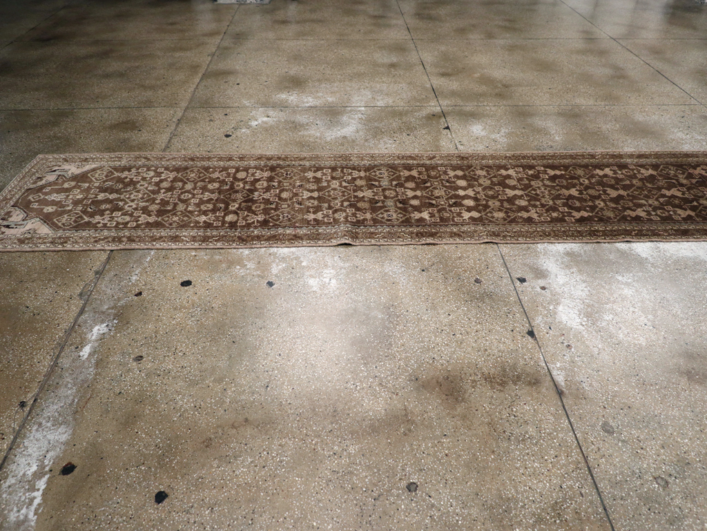 Vintage Persian Malayer Runner, No.22046 - Staging