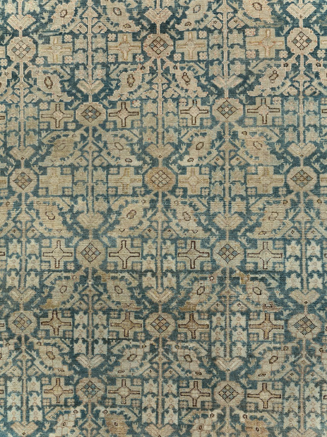 Vintage Persian Malayer Long Gallery Carpet, No.22047 - Staging
