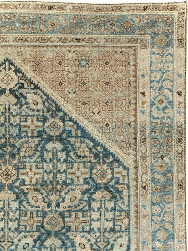 Vintage Persian Malayer Long Gallery Carpet, No.22047 - Staging