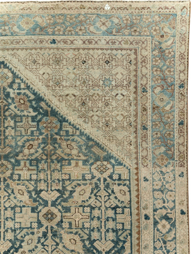 Vintage Persian Malayer Long Gallery Carpet, No.22047 - Staging
