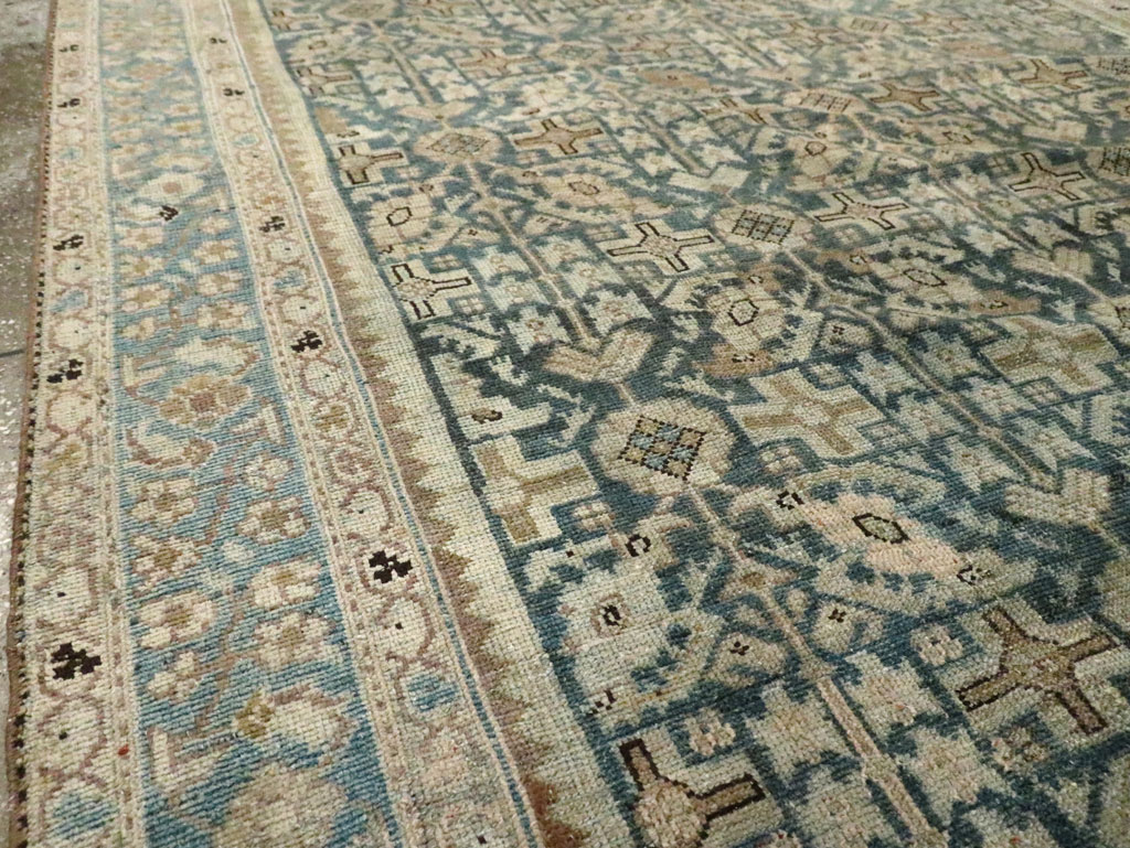 Vintage Persian Malayer Long Gallery Carpet, No.22047 - Staging