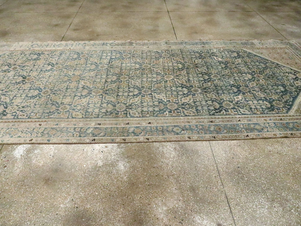 Vintage Persian Malayer Long Gallery Carpet, No.22047 - Staging