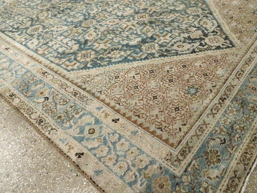 Vintage Persian Malayer Long Gallery Carpet, No.22047 - Staging