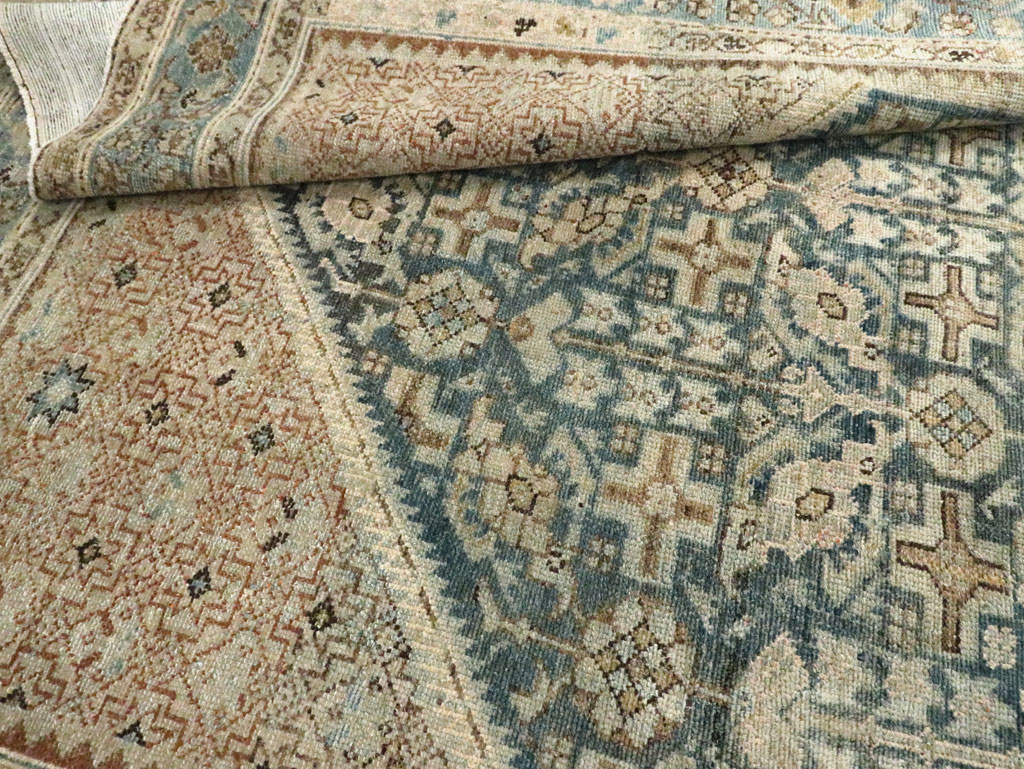 Vintage Persian Malayer Long Gallery Carpet, No.22047 - Staging