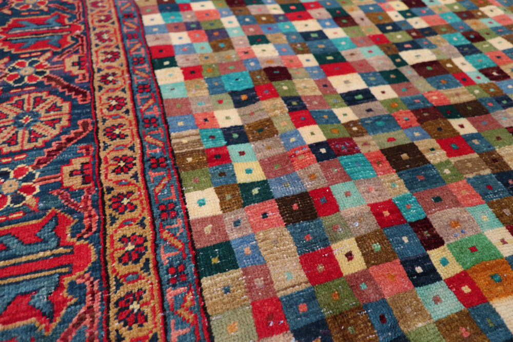 Vintage Persian Veece Carpet, No.22057 - Staging