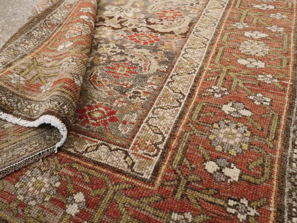 Antique Persian Kurdish Rug, No.22058 - Staging