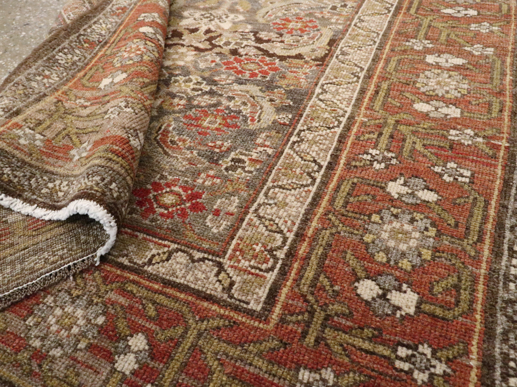 Antique Persian Kurdish Rug, No.22058 - Staging