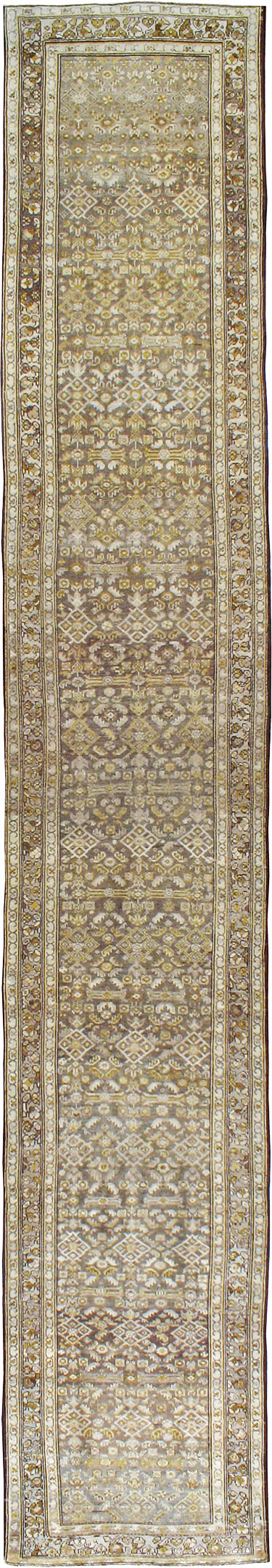 Vintage Persian Kurdish Runner, No.22080 - Staging