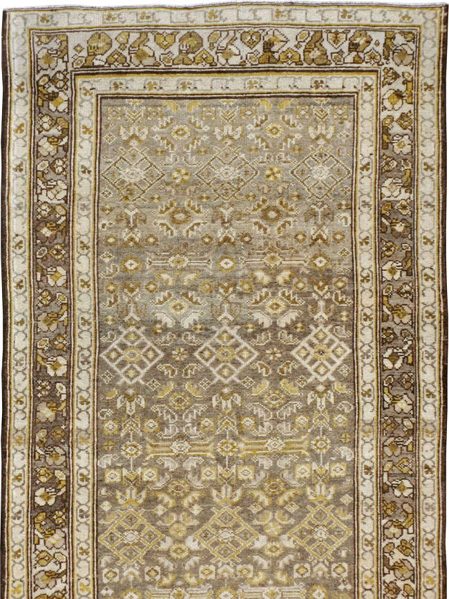 Vintage Persian Kurdish Runner, No.22080 - Staging